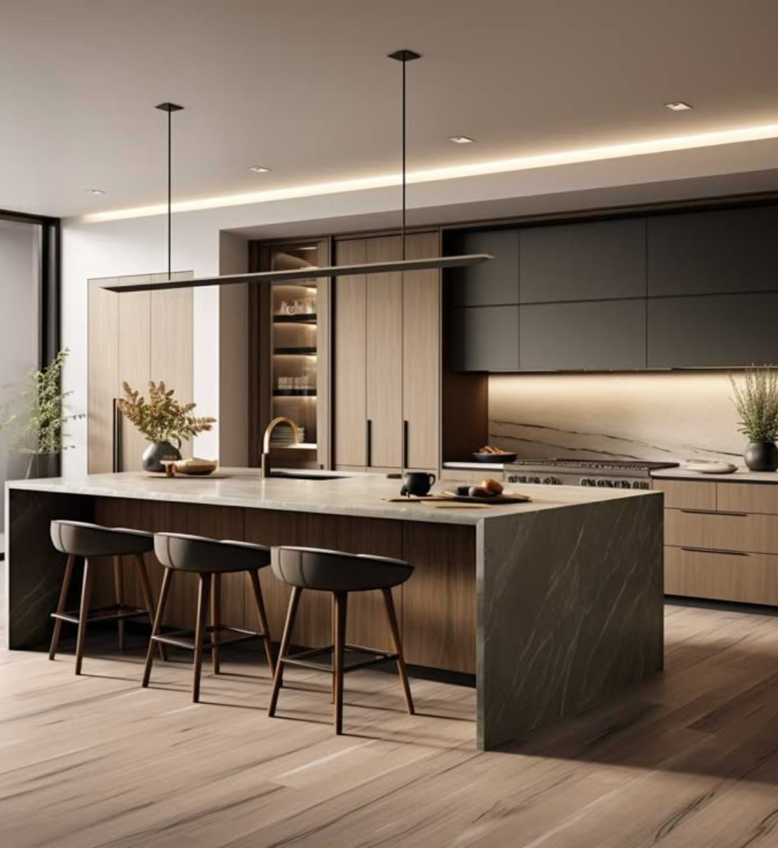 Minimalist Kitchen Design By Syed Brothers