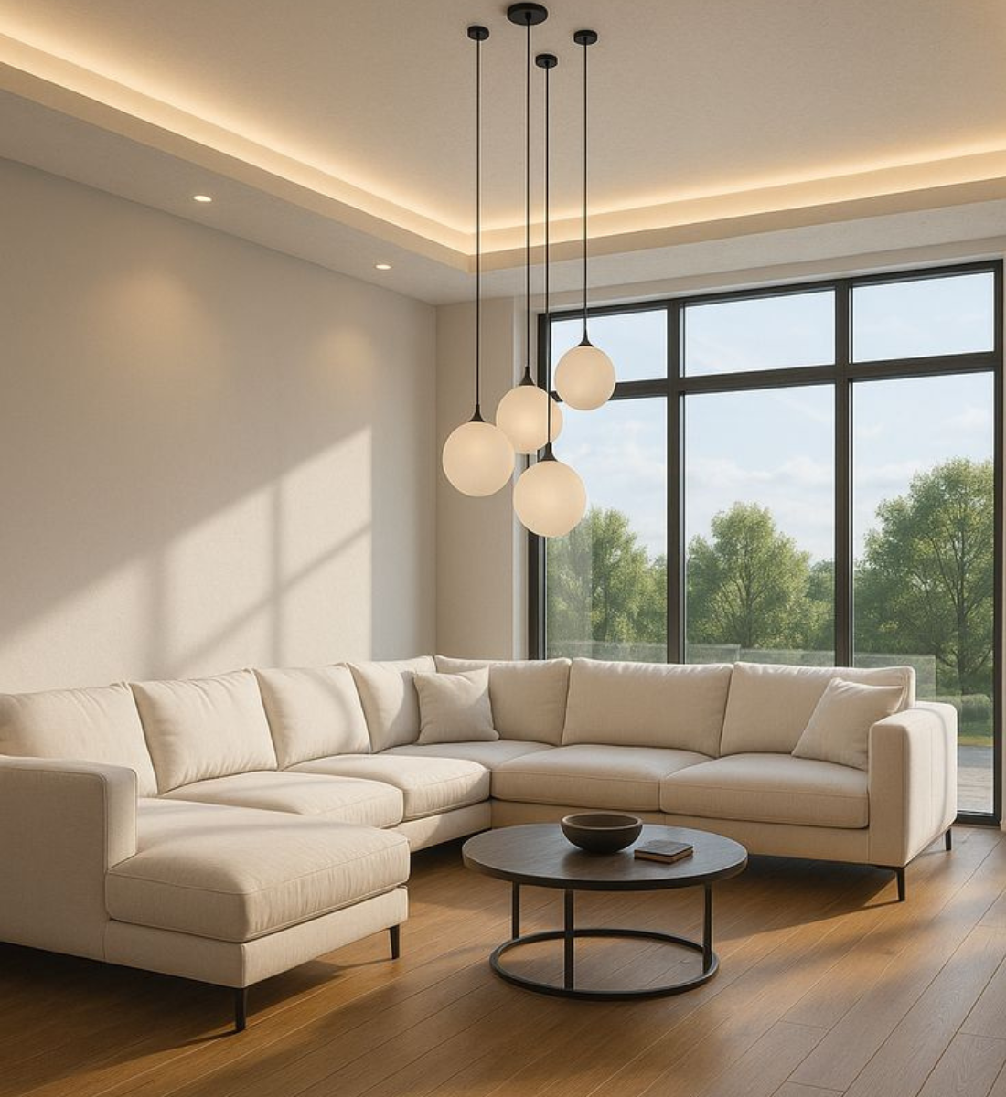 Minimalist Living Room Design By Syed Brothers