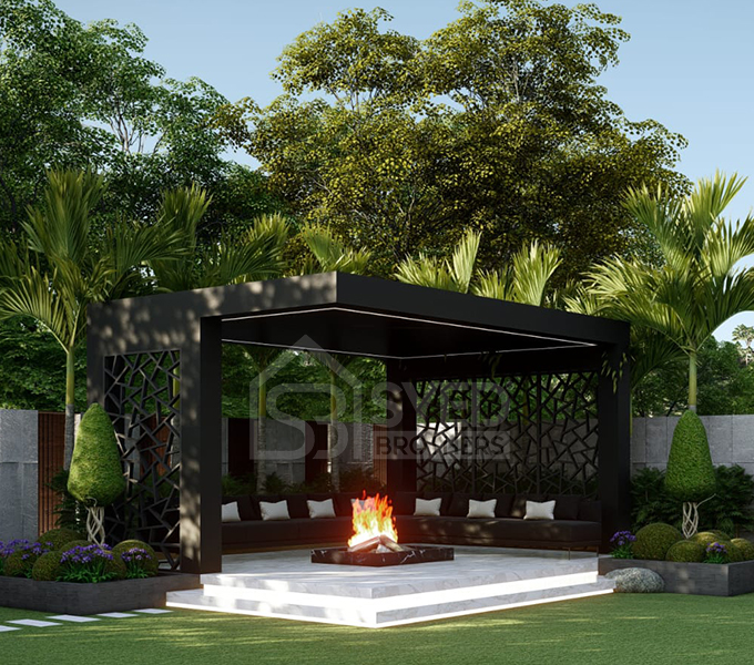 Bone Fire Exterior Design By Syed Brothers