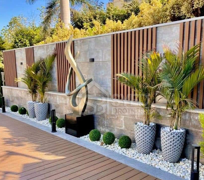 Boundry Wall Exterior Design By Syed Brothers