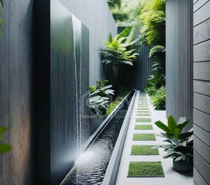 Boundry Wall Exterior Design By Syed Brothers