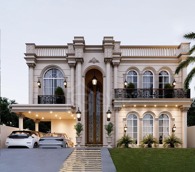 Classical Exterior Design By Syed Brothers