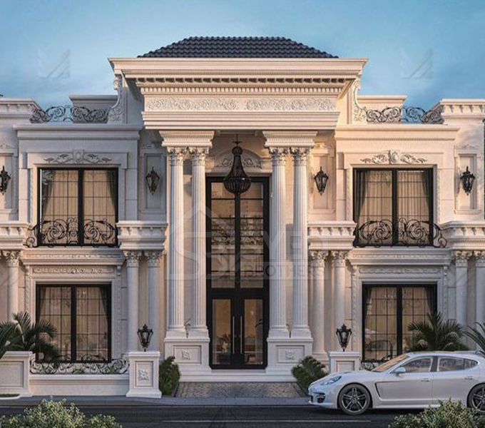 Neo Victorian Classic Exterior Design By Syed Brothers