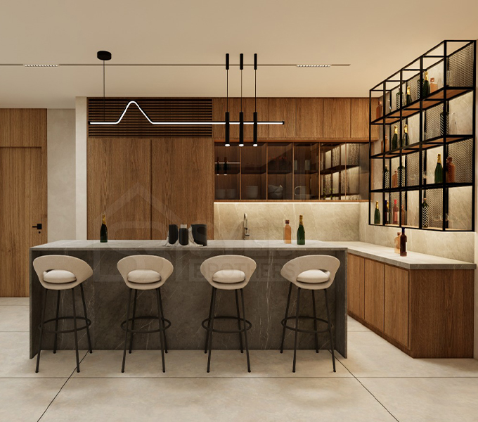 Bar Area Interior By Syed Brothers