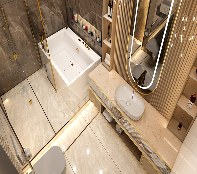 Bath Room Interior By Syed Brothers