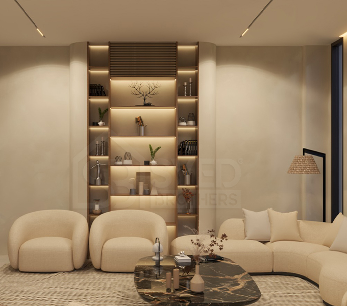 Drawing Room Interior By Syed Brothers