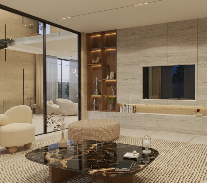 Drawing Room Interior By Syed Brothers