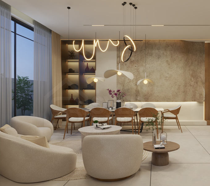 Ground Floor Living Room Interior By Syed Brothers