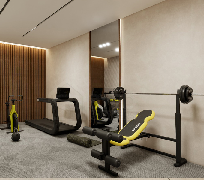 Gym Interior By Syed Brothers