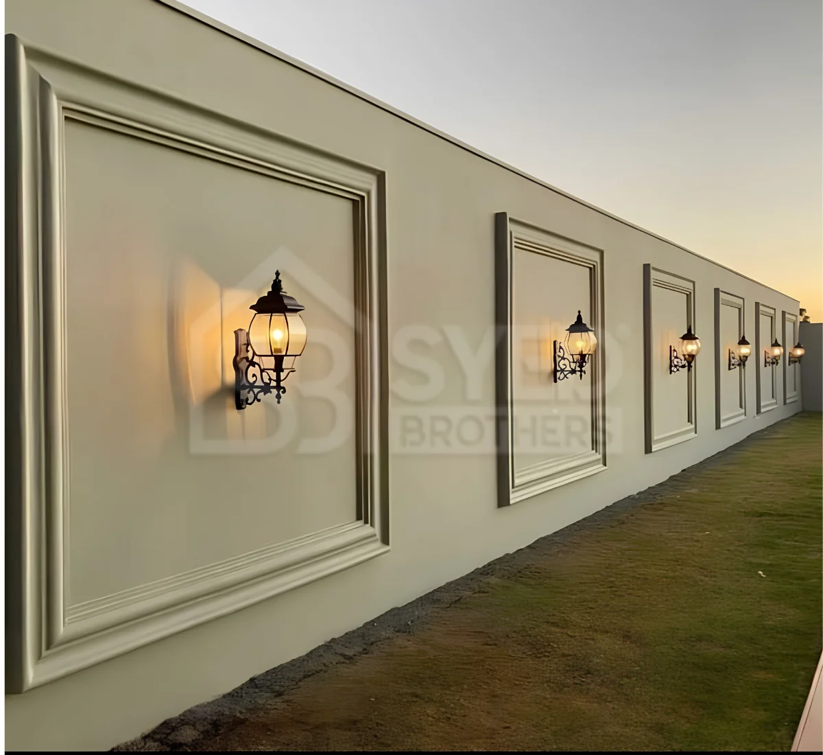 3D Boundary Wall Design
