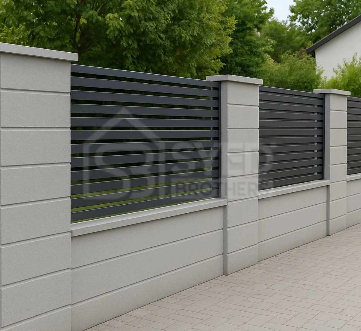 Boundary Wall Grill Design