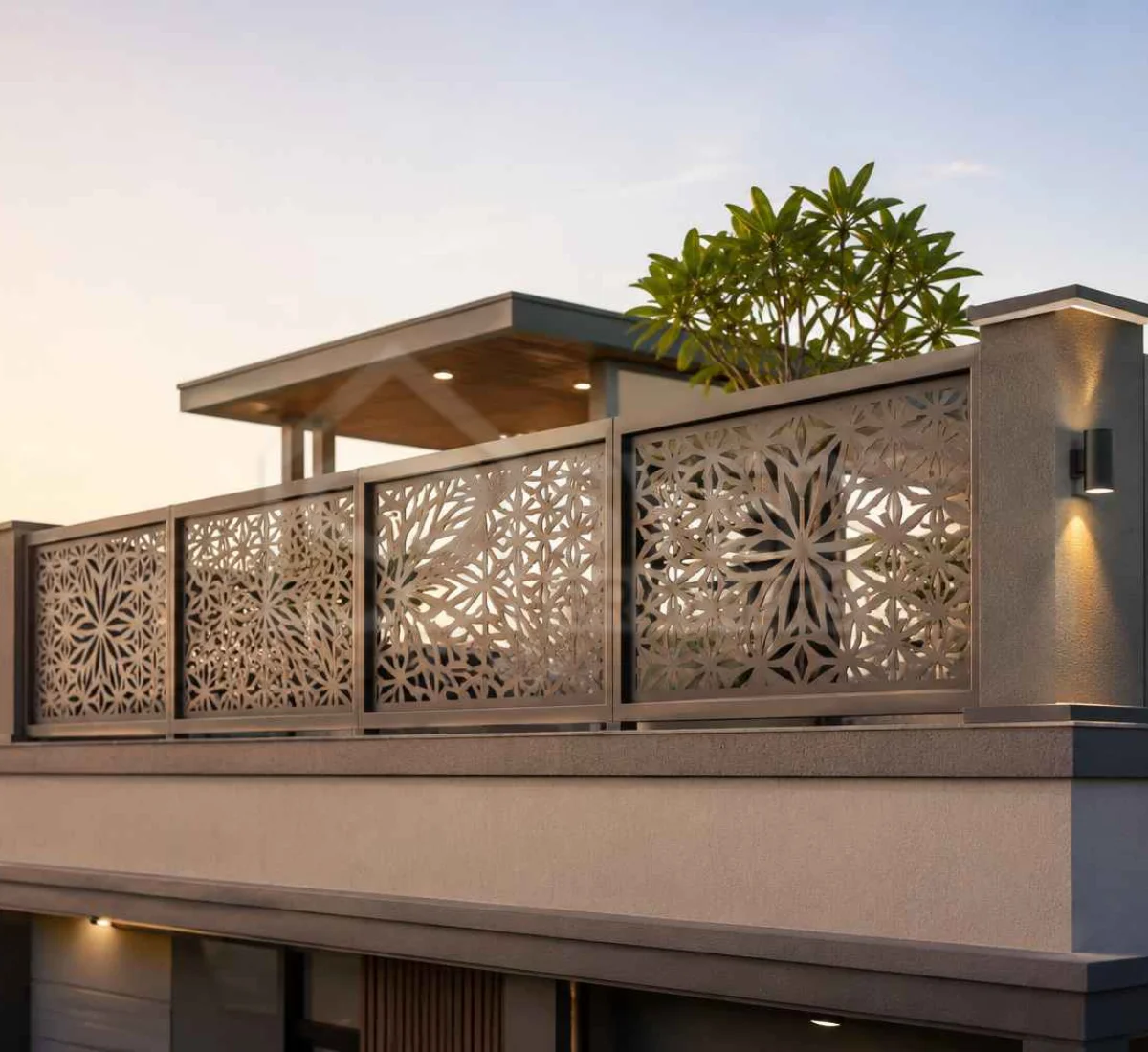 Roof Boundary Wall Design